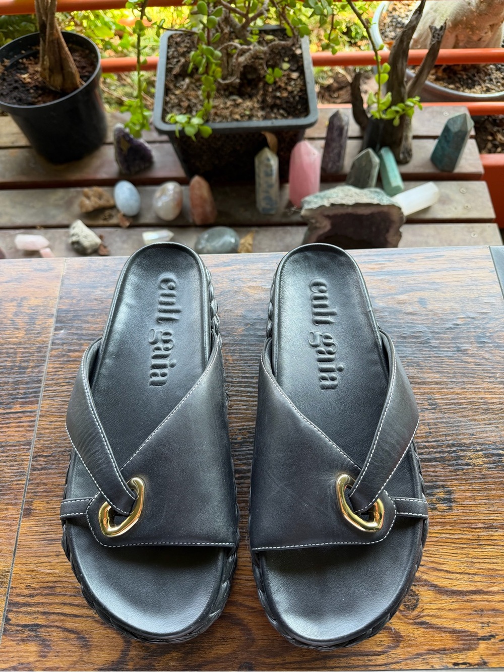 Cult Gaia Blythe Platform Sandals